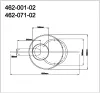 Настенный светильник  462-001-02 - фото схема (миниатюра)