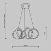 Подвесной светильник Curve MOD241PL-L60BK - фото схема (миниатюра)