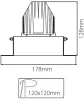 Рамка для светильника  930094 - фото схема (миниатюра)