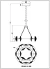 Подвесной светильник Pamela WE160.18.303 - фото схема (миниатюра)