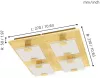 Настенно-потолочный светильник Vicaro 1 97728 - фото схема (миниатюра)