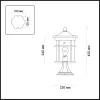 Наземный фонарь Virta 4044/1B - фото схема (миниатюра)