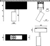 Трековый светильник SY SY-601201-BL-7-NW - фото схема (миниатюра)