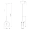 Подвесной светильник Gallo 50121/1 белый - фото схема (миниатюра)