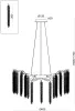 Подвесная люстра Mineral FR1010PL-08G - фото схема (миниатюра)