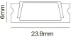 Профиль для светодиодной ленты Maytoni 04002 - фото схема (миниатюра)