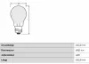 Лампочка светодиодная Classic 180075 - фото схема (миниатюра)