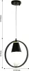 Подвесной светильник Uccello 2938-1P - фото схема (миниатюра)