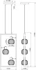 Подвесной светильник Moderli Katrin V3035-3P - фото схема (миниатюра)