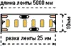 Светодиодная лента SWG4240 SWG4240-12-24-WW-M - фото схема (миниатюра)